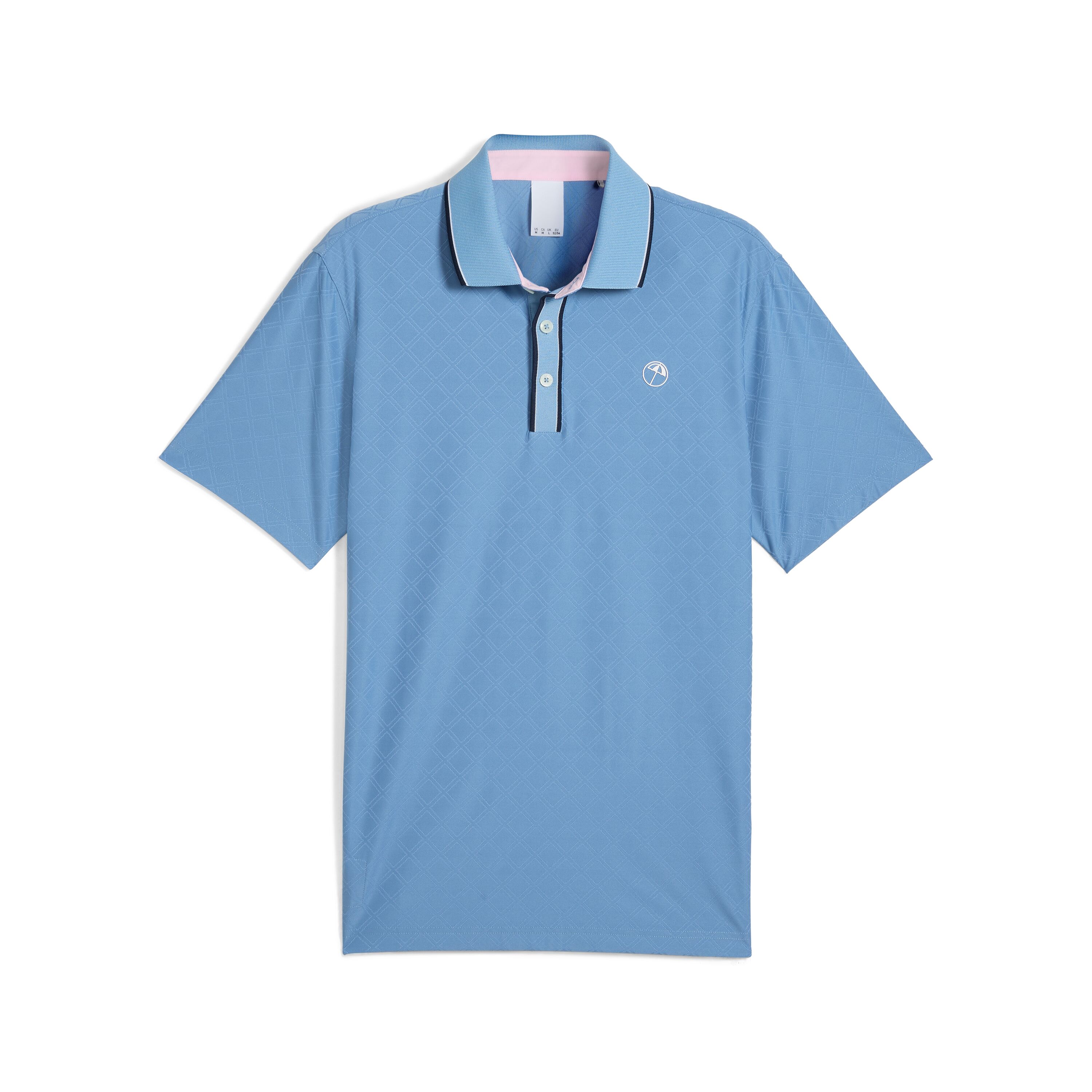 Puma Golf X AP Tipped Jacquard Polo | RockBottomGolf.com